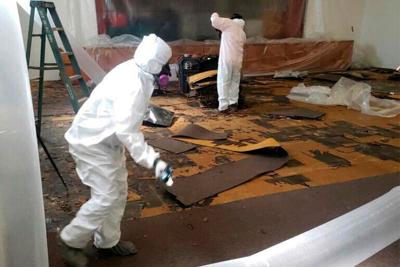 Asbestos Tile Removal, Removing Asbestos Tiles